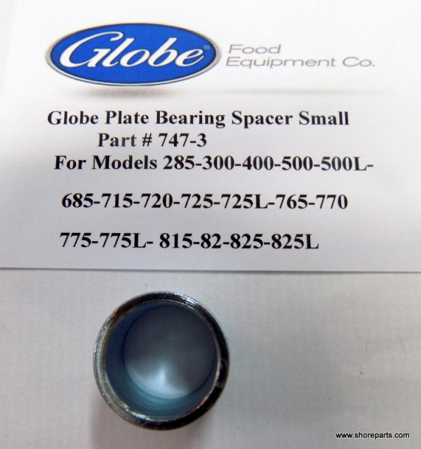 Globe Slicer Knife Plate Small Bearing Spacer Part # 932-8